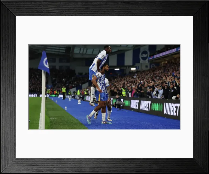 Framed Print : Brighton and Hove Albion v Tottenham Hotspur Premier League 06OCT24 Framed Print : Brighton and Hove Albion v Tottenham Hotspur Premier League 06OCT24