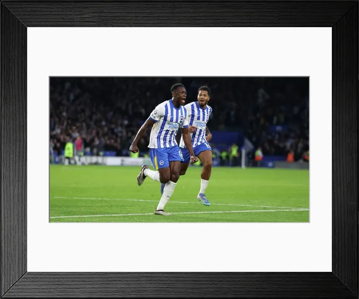 Framed Print : Brighton and Hove Albion v Tottenham Hotspur Premier League 06OCT24 Framed Print : Brighton and Hove Albion v Tottenham Hotspur Premier League 06OCT24