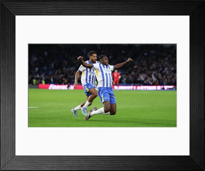 Framed Print : Brighton and Hove Albion v Tottenham Hotspur Premier League 06OCT24 Framed Print : Brighton and Hove Albion v Tottenham Hotspur Premier League 06OCT24