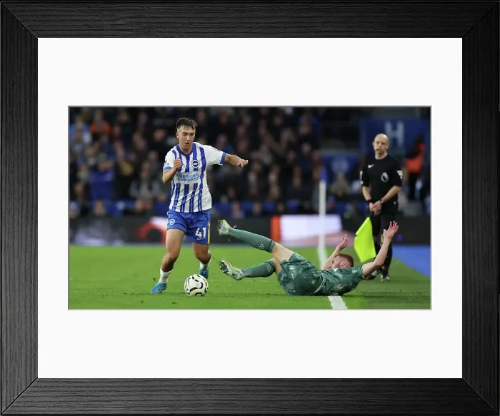 Framed Print : Brighton and Hove Albion v Tottenham Hotspur Premier League 06OCT24 Framed Print : Brighton and Hove Albion v Tottenham Hotspur Premier League 06OCT24