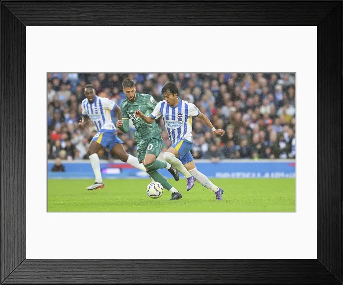 Framed Print : Brighton and Hove Albion v Tottenham Hotspur Premier League 06OCT24 Framed Print : Brighton and Hove Albion v Tottenham Hotspur Premier League 06OCT24