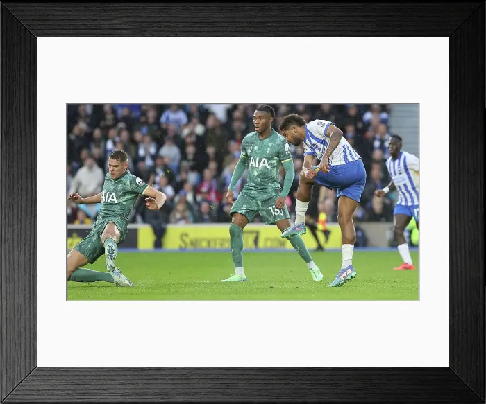 Framed Print : Brighton and Hove Albion v Tottenham Hotspur Premier League 06OCT24 Framed Print : Brighton and Hove Albion v Tottenham Hotspur Premier League 06OCT24