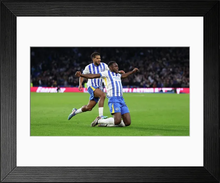 Framed Print : Brighton and Hove Albion v Tottenham Hotspur Premier League 06OCT24 Framed Print : Brighton and Hove Albion v Tottenham Hotspur Premier League 06OCT24