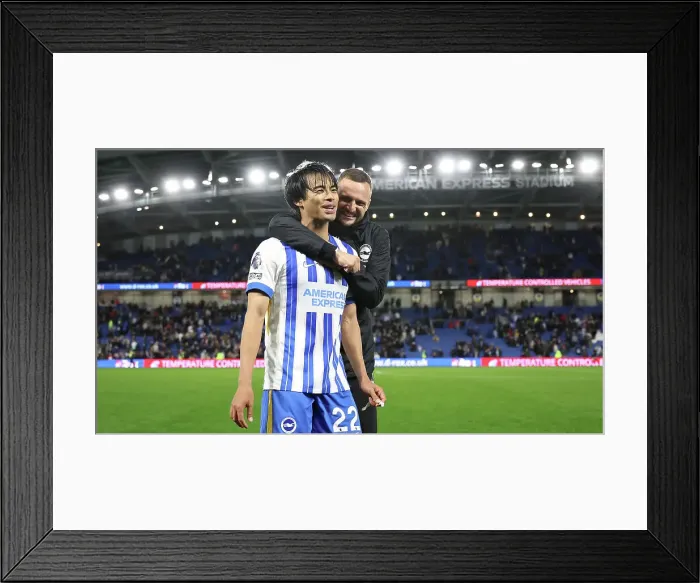 Framed Print : Brighton and Hove Albion v Tottenham Hotspur Premier League 06OCT24 Framed Print : Brighton and Hove Albion v Tottenham Hotspur Premier League 06OCT24