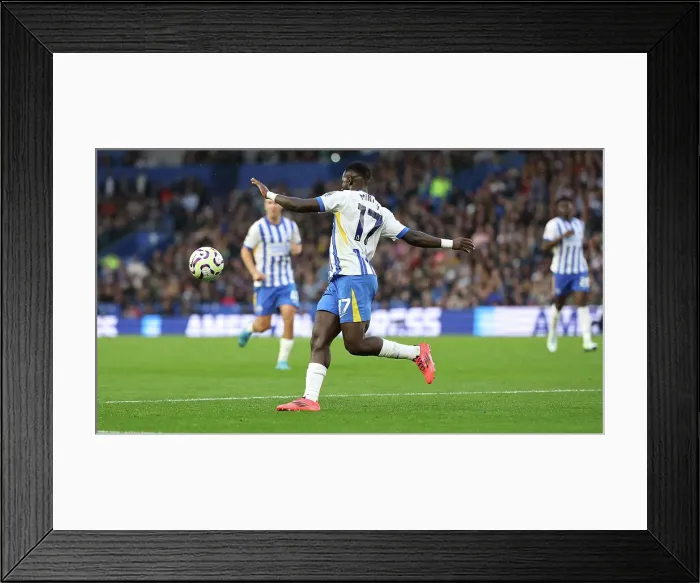 Framed Print : Brighton and Hove Albion v Tottenham Hotspur Premier League 06OCT24 Framed Print : Brighton and Hove Albion v Tottenham Hotspur Premier League 06OCT24