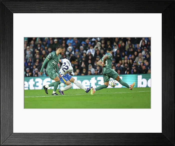 Framed Print : Brighton and Hove Albion v Tottenham Hotspur Premier League 06OCT24 Framed Print : Brighton and Hove Albion v Tottenham Hotspur Premier League 06OCT24