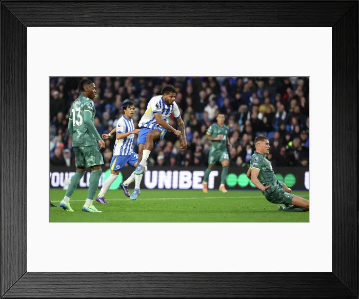 Framed Print : Brighton and Hove Albion v Tottenham Hotspur Premier League 06OCT24 Framed Print : Brighton and Hove Albion v Tottenham Hotspur Premier League 06OCT24