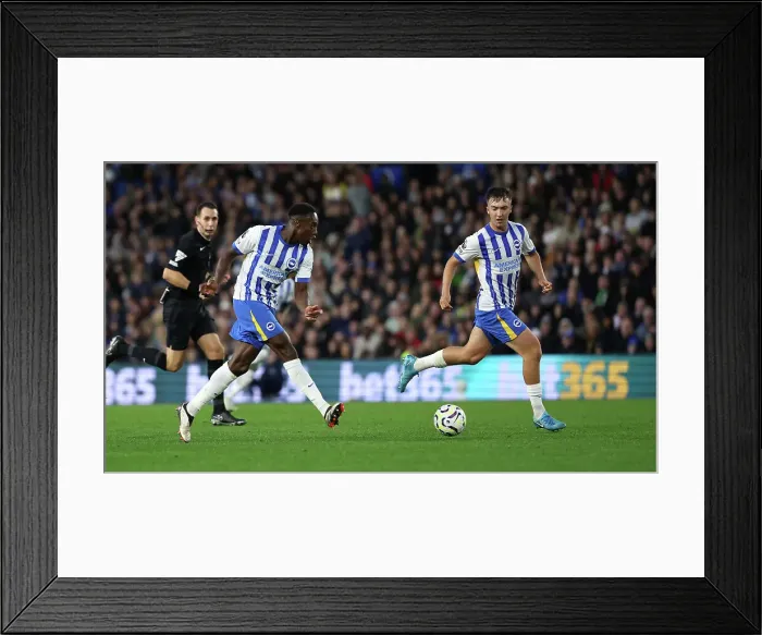 Framed Print : Brighton and Hove Albion v Tottenham Hotspur Premier League 06OCT24 Framed Print : Brighton and Hove Albion v Tottenham Hotspur Premier League 06OCT24