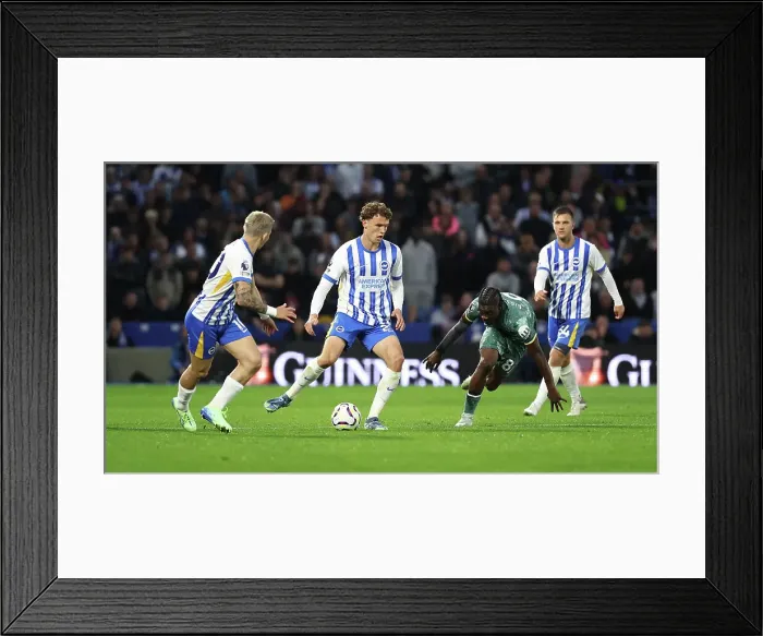 Framed Print : Brighton and Hove Albion v Tottenham Hotspur Premier League 06OCT24 Framed Print : Brighton and Hove Albion v Tottenham Hotspur Premier League 06OCT24