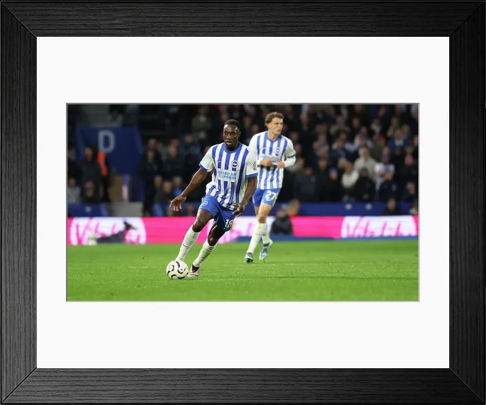 Framed Print : Brighton and Hove Albion v Tottenham Hotspur Premier League 06OCT24 Framed Print : Brighton and Hove Albion v Tottenham Hotspur Premier League 06OCT24