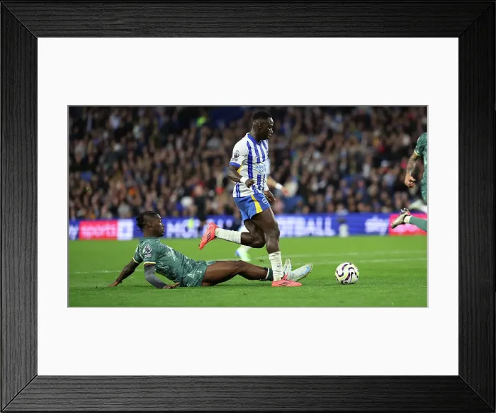 Framed Print : Brighton and Hove Albion v Tottenham Hotspur Premier League 06OCT24 Framed Print : Brighton and Hove Albion v Tottenham Hotspur Premier League 06OCT24