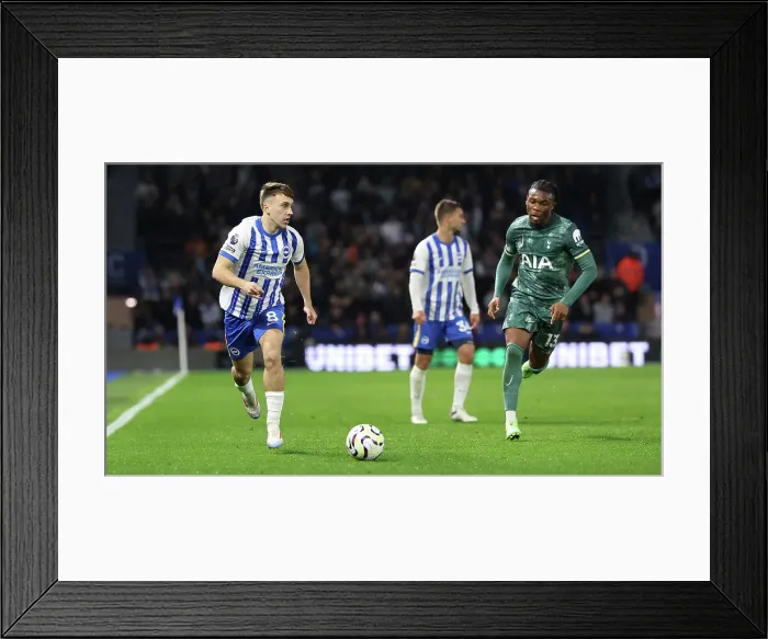 Framed Print : Brighton and Hove Albion v Tottenham Hotspur Premier League 06OCT24 Framed Print : Brighton and Hove Albion v Tottenham Hotspur Premier League 06OCT24