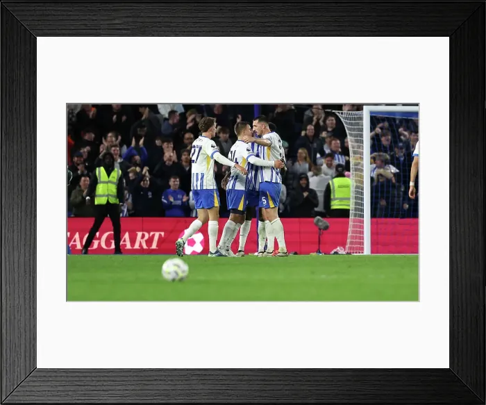 Framed Print : Brighton and Hove Albion v Tottenham Hotspur Premier League 06OCT24 Framed Print : Brighton and Hove Albion v Tottenham Hotspur Premier League 06OCT24