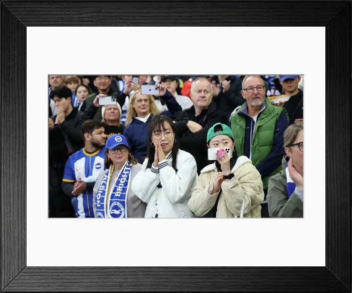 Framed Print : Brighton and Hove Albion v Tottenham Hotspur Premier League 06OCT24 Framed Print : Brighton and Hove Albion v Tottenham Hotspur Premier League 06OCT24