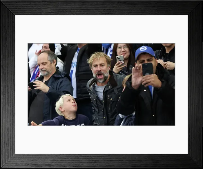 Framed Print : Brighton and Hove Albion v Tottenham Hotspur Premier League 06OCT24 Framed Print : Brighton and Hove Albion v Tottenham Hotspur Premier League 06OCT24