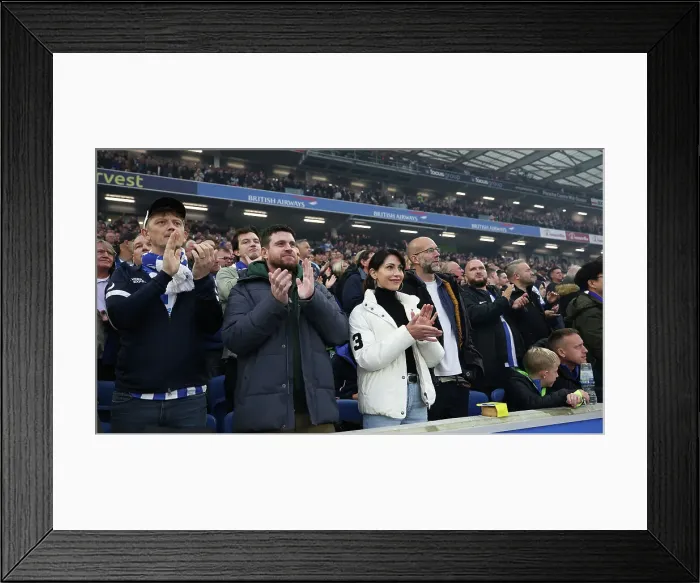 Framed Print : Brighton and Hove Albion v Tottenham Hotspur Premier League 06OCT24 Framed Print : Brighton and Hove Albion v Tottenham Hotspur Premier League 06OCT24