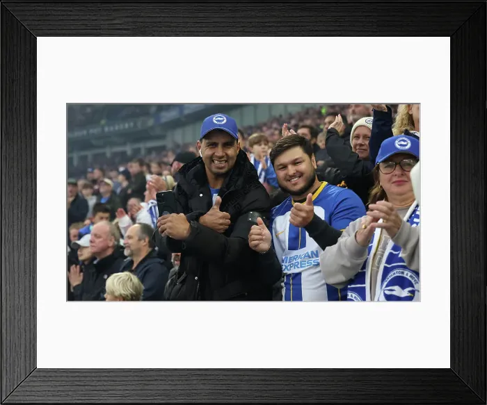Framed Print : Brighton and Hove Albion v Tottenham Hotspur Premier League 06OCT24 Framed Print : Brighton and Hove Albion v Tottenham Hotspur Premier League 06OCT24