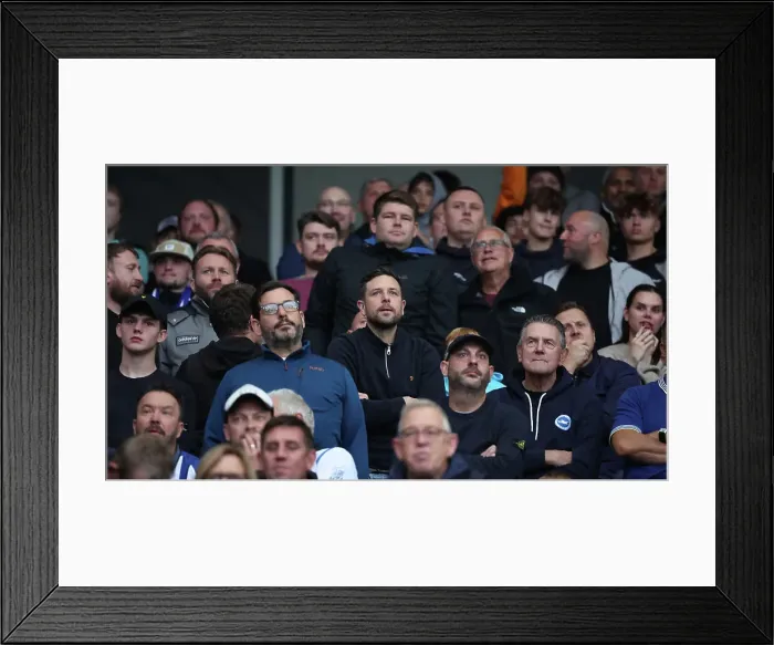 Framed Print : Brighton and Hove Albion v Tottenham Hotspur Premier League 06OCT24