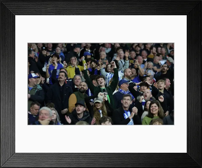Framed Print : Brighton and Hove Albion v Tottenham Hotspur Premier League 06OCT24
