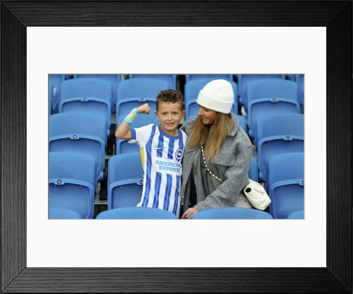 Framed Print : Brighton and Hove Albion v Tottenham Hotspur Premier League 06OCT24 Framed Print : Brighton and Hove Albion v Tottenham Hotspur Premier League 06OCT24