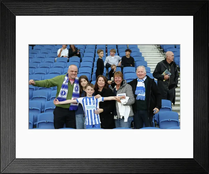 Framed Print : Brighton and Hove Albion v Tottenham Hotspur Premier League 06OCT24 Framed Print : Brighton and Hove Albion v Tottenham Hotspur Premier League 06OCT24
