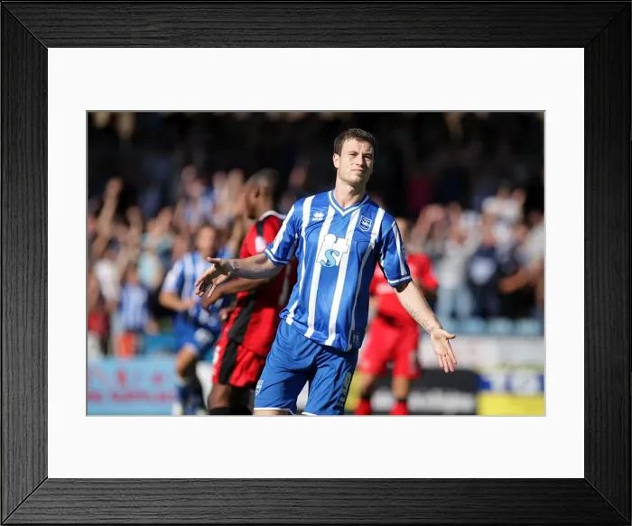 Framed Print : Brighton & Hove Albion: 2010-11 Season - Home Game vs. Walsall