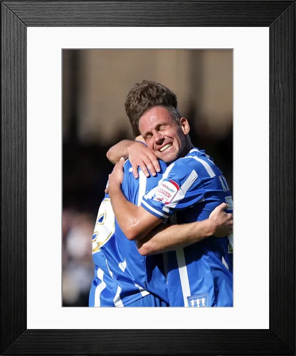 Framed Print : Brighton & Hove Albion: 2010-11 Home Matches - Walsall
