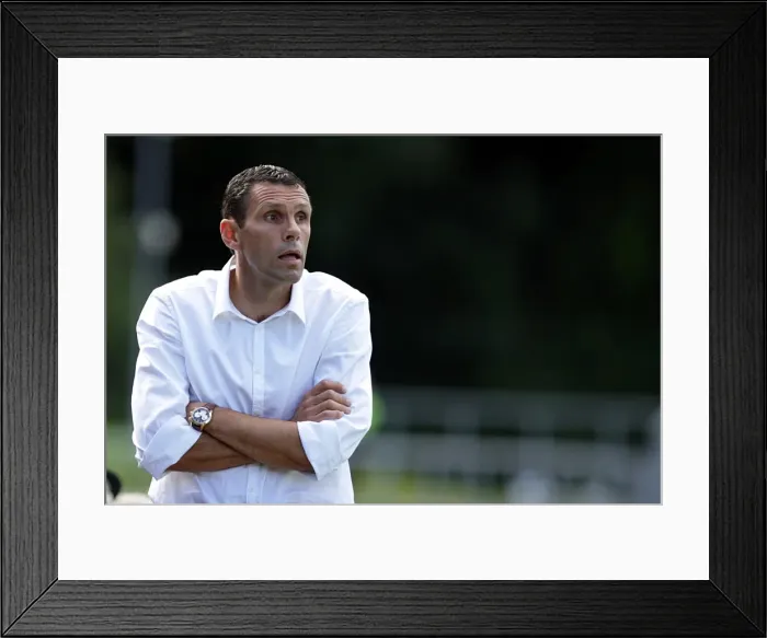 Framed Print : Passionate Manager Gus Poyet at Brighton and Hove Albion FC Framed Print : Passionate Manager Gus Poyet at Brighton and Hove Albion FC