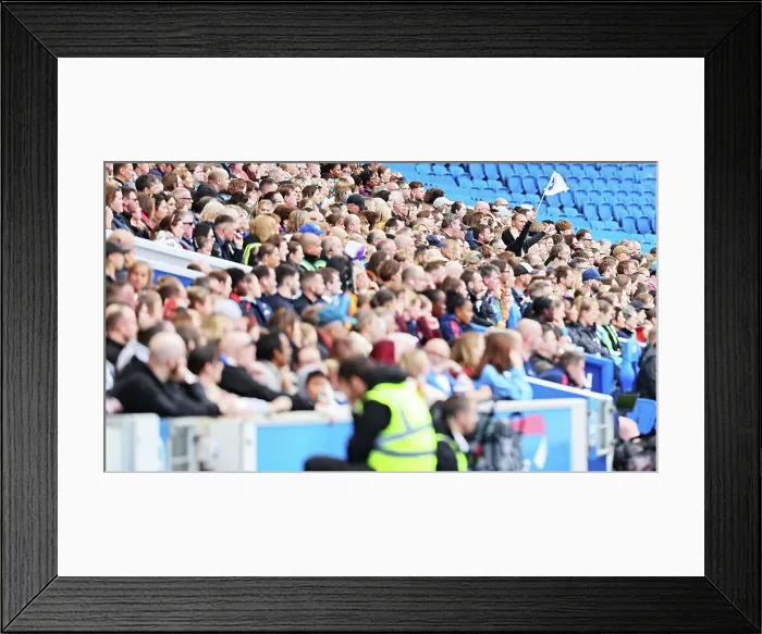 Framed Print : Brighton and Hove Albion Women v Manchester United Women Women's Super League 19OCT24 Framed Print : Brighton and Hove Albion Women v Manchester United Women Women's Super League 19OCT24