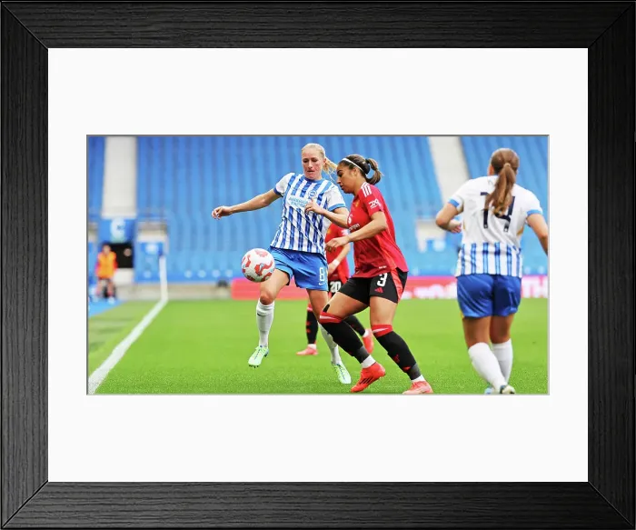 Framed Print : Brighton and Hove Albion Women v Manchester United Women Women's Super League 19OCT24 Framed Print : Brighton and Hove Albion Women v Manchester United Women Women's Super League 19OCT24