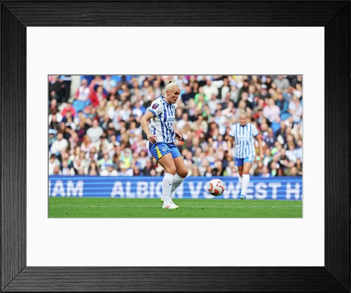 Framed Print : Brighton and Hove Albion Women v Manchester United Women Women's Super League 19OCT24 Framed Print : Brighton and Hove Albion Women v Manchester United Women Women's Super League 19OCT24