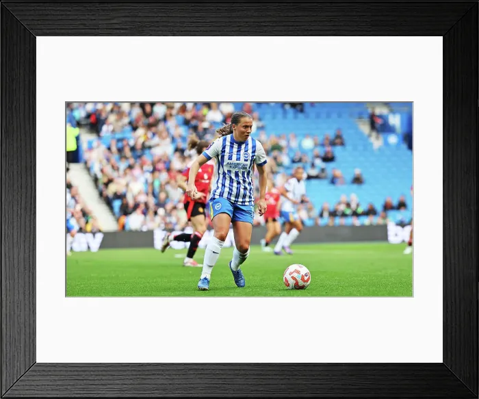 Framed Print : Brighton and Hove Albion Women v Manchester United Women Women's Super League 19OCT24 Framed Print : Brighton and Hove Albion Women v Manchester United Women Women's Super League 19OCT24