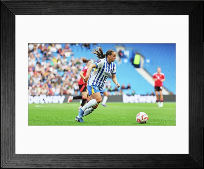 Framed Print : Brighton and Hove Albion Women v Manchester United Women Women's Super League 19OCT24 Framed Print : Brighton and Hove Albion Women v Manchester United Women Women's Super League 19OCT24