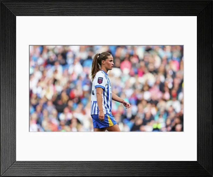 Framed Print : Brighton and Hove Albion Women v Manchester United Women Women's Super League 19OCT24 Framed Print : Brighton and Hove Albion Women v Manchester United Women Women's Super League 19OCT24