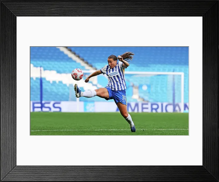 Framed Print : Brighton and Hove Albion Women v Manchester United Women Women's Super League 19OCT24 Framed Print : Brighton and Hove Albion Women v Manchester United Women Women's Super League 19OCT24