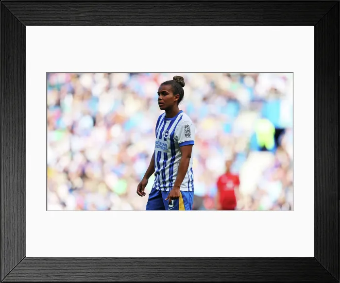 Framed Print : Brighton and Hove Albion Women v Manchester United Women Women's Super League 19OCT24 Framed Print : Brighton and Hove Albion Women v Manchester United Women Women's Super League 19OCT24