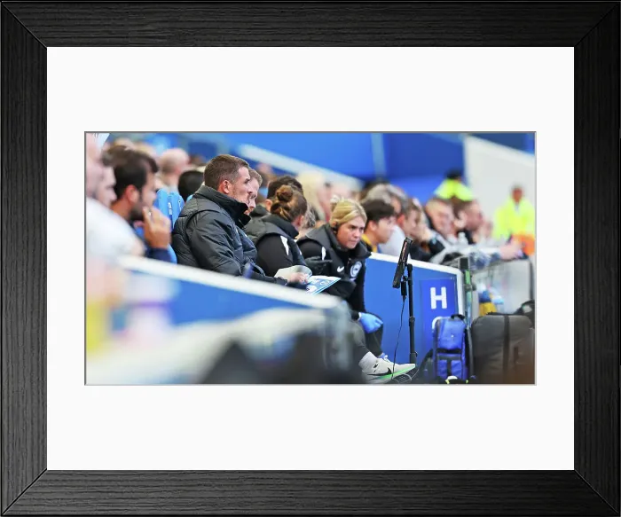Framed Print : Brighton and Hove Albion Women v Manchester United Women Women's Super League 19OCT24 Framed Print : Brighton and Hove Albion Women v Manchester United Women Women's Super League 19OCT24