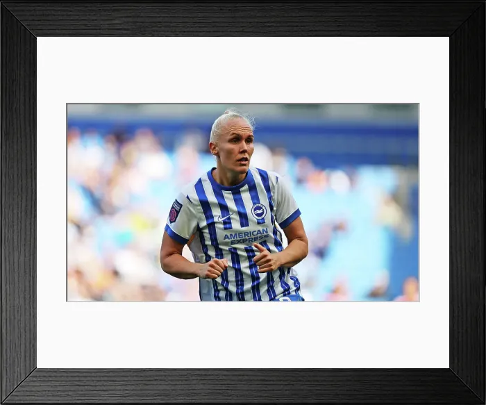 Framed Print : Brighton and Hove Albion Women v Manchester United Women Women's Super League 19OCT24 Framed Print : Brighton and Hove Albion Women v Manchester United Women Women's Super League 19OCT24