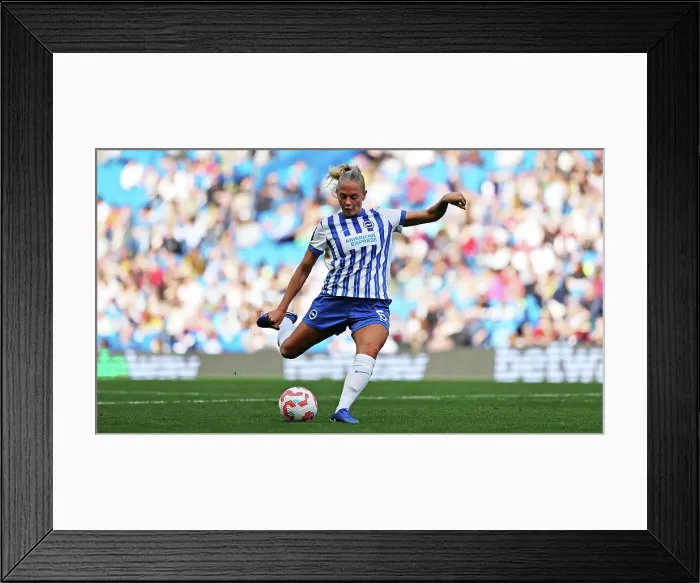 Framed Print : Brighton and Hove Albion Women v Manchester United Women Women's Super League 19OCT24 Framed Print : Brighton and Hove Albion Women v Manchester United Women Women's Super League 19OCT24