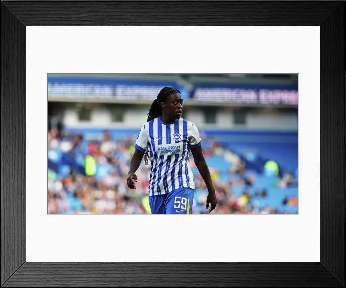 Framed Print : Brighton and Hove Albion Women v Manchester United Women Women's Super League 19OCT24 Framed Print : Brighton and Hove Albion Women v Manchester United Women Women's Super League 19OCT24