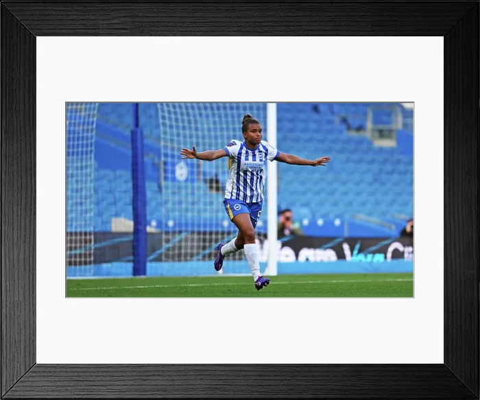 Framed Print : Brighton and Hove Albion Women v Manchester United Women Women's Super League 19OCT24 Framed Print : Brighton and Hove Albion Women v Manchester United Women Women's Super League 19OCT24