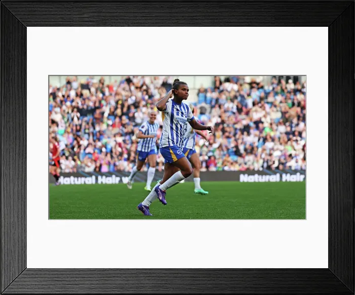 Framed Print : Brighton and Hove Albion Women v Manchester United Women Women's Super League 19OCT24 Framed Print : Brighton and Hove Albion Women v Manchester United Women Women's Super League 19OCT24