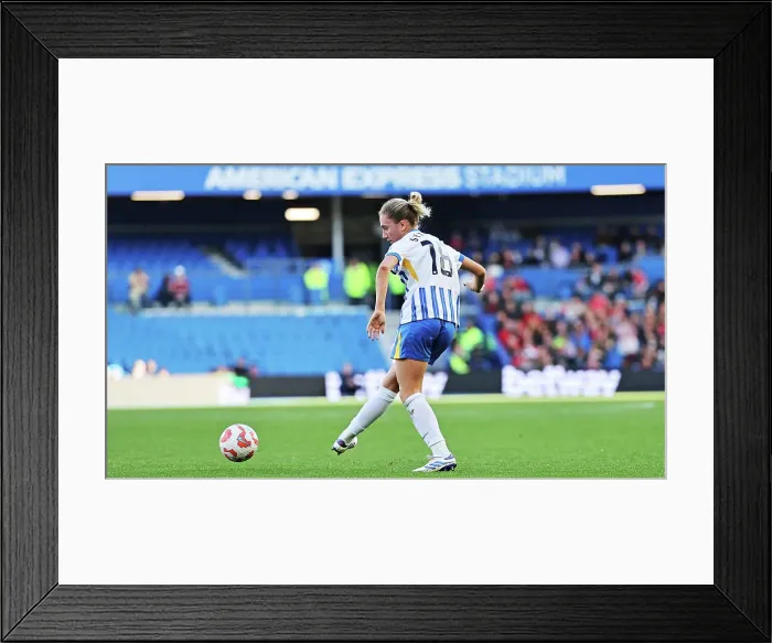 Framed Print : Brighton and Hove Albion Women v Manchester United Women Women's Super League 19OCT24 Framed Print : Brighton and Hove Albion Women v Manchester United Women Women's Super League 19OCT24