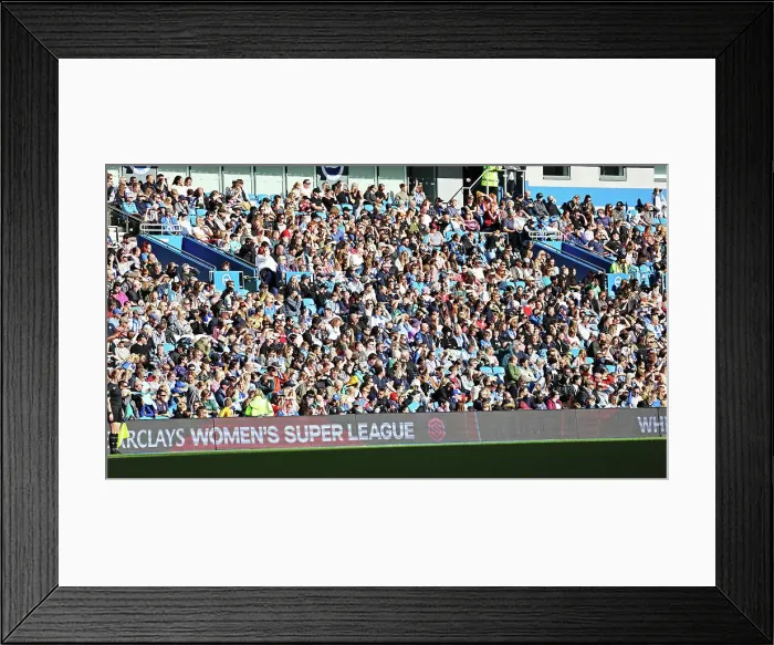 Framed Print : Brighton and Hove Albion Women v Manchester United Women Women's Super League 19OCT24 Framed Print : Brighton and Hove Albion Women v Manchester United Women Women's Super League 19OCT24