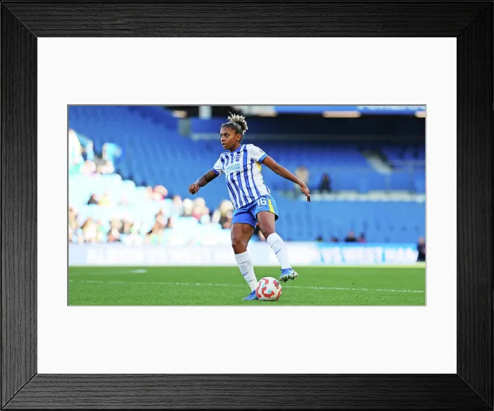 Framed Print : Brighton and Hove Albion Women v Manchester United Women Women's Super League 19OCT24 Framed Print : Brighton and Hove Albion Women v Manchester United Women Women's Super League 19OCT24