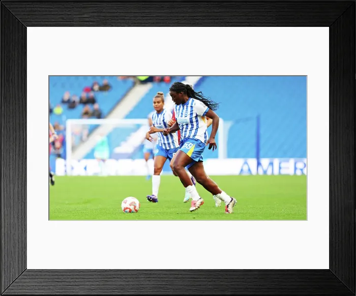 Framed Print : Brighton and Hove Albion Women v Manchester United Women Women's Super League 19OCT24 Framed Print : Brighton and Hove Albion Women v Manchester United Women Women's Super League 19OCT24