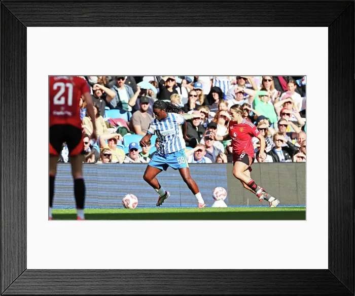 Framed Print : Brighton and Hove Albion Women v Manchester United Women Women's Super League 19OCT24 Framed Print : Brighton and Hove Albion Women v Manchester United Women Women's Super League 19OCT24