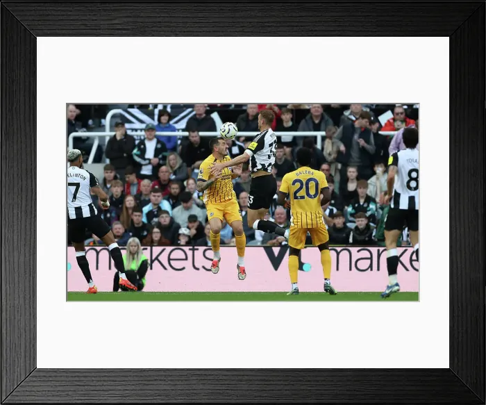 Framed Print : Newcastle United v Brighton and Hove Albion Premier League 19OCT24 Framed Print : Newcastle United v Brighton and Hove Albion Premier League 19OCT24