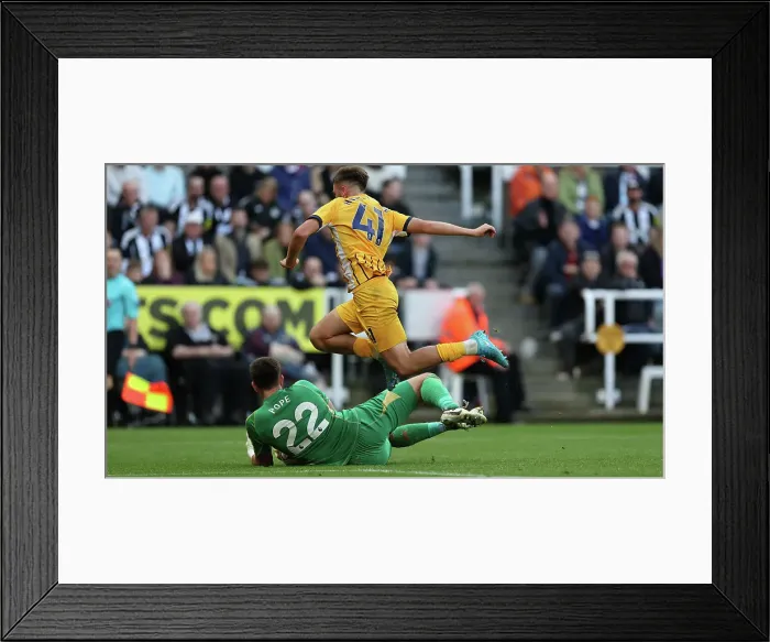Framed Print : Newcastle United v Brighton and Hove Albion Premier League 19OCT24 Framed Print : Newcastle United v Brighton and Hove Albion Premier League 19OCT24
