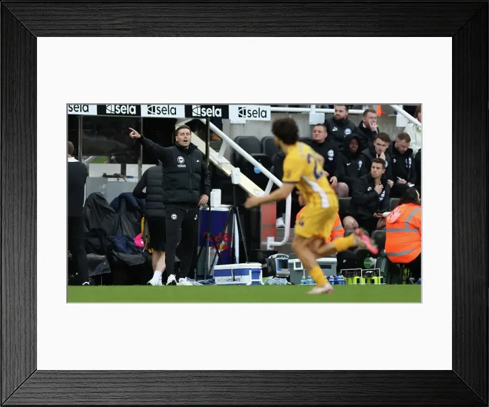 Framed Print : Newcastle United v Brighton and Hove Albion Premier League 19OCT24 Framed Print : Newcastle United v Brighton and Hove Albion Premier League 19OCT24